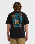 Solar Regular Short Sleeve T-Shirt - Washed Black