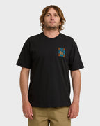 Solar Regular Short Sleeve T-Shirt - Washed Black