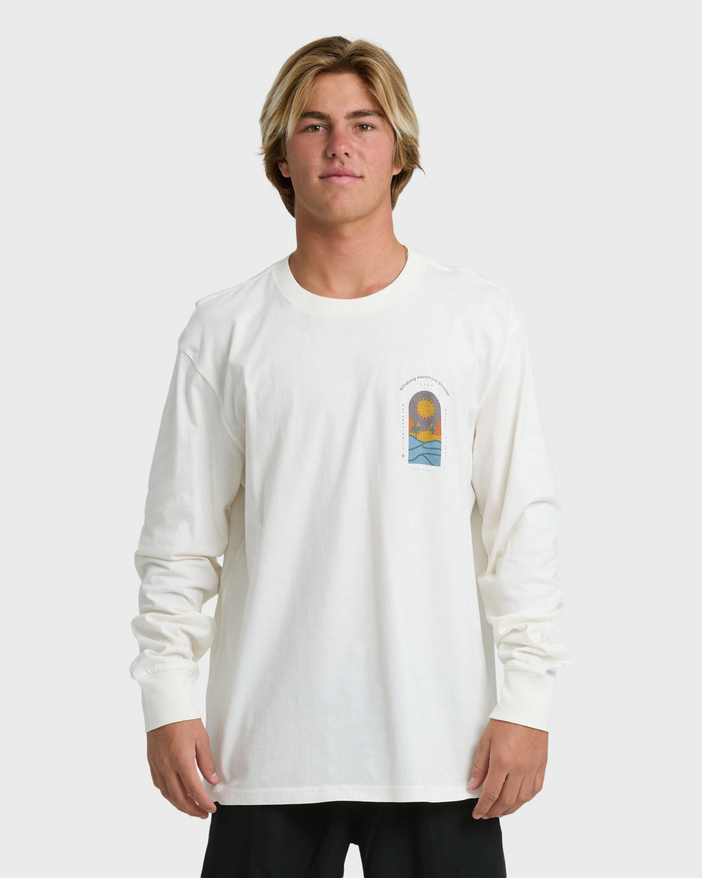 New View Adiv Premium Long Sleeve T-Shirt - Off White