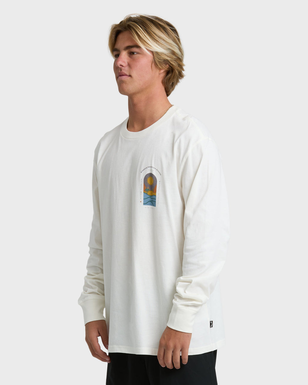 New View Adiv Premium Long Sleeve T-Shirt - Off White
