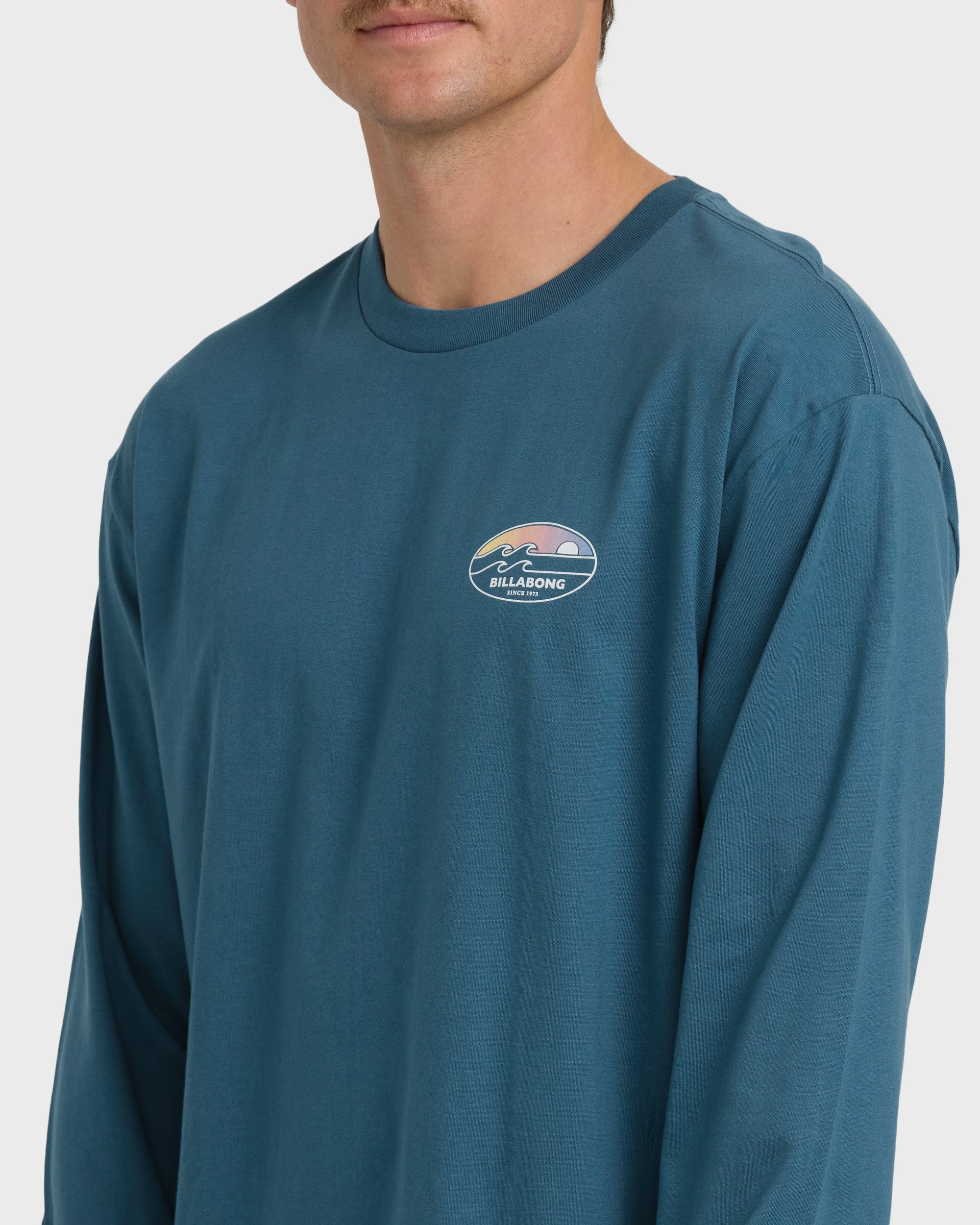 Runner Regular Long Sleeve T-Shirt - Real Teal