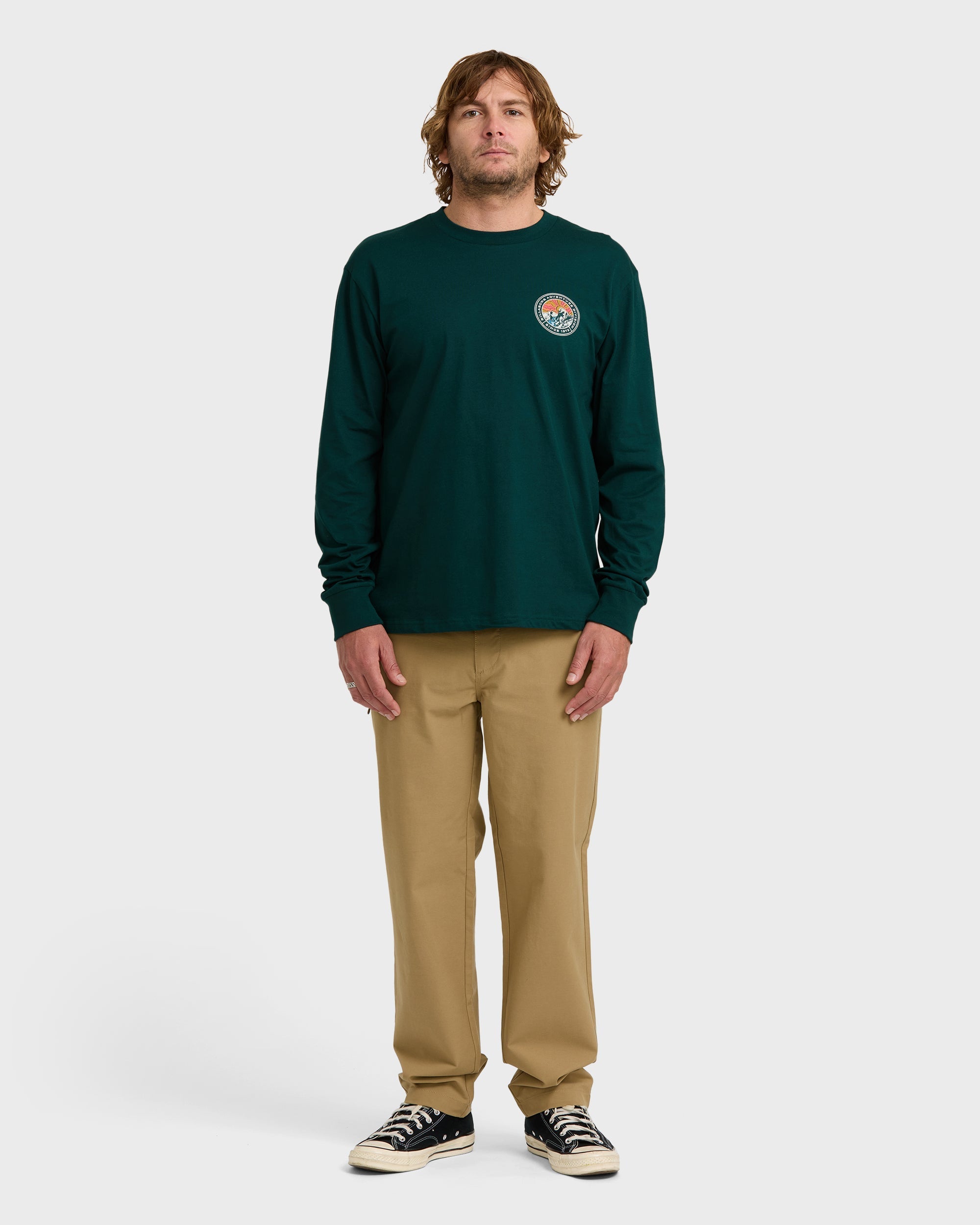 A/Div Rockies Long Sleeve T-Shirt - Spruce Green