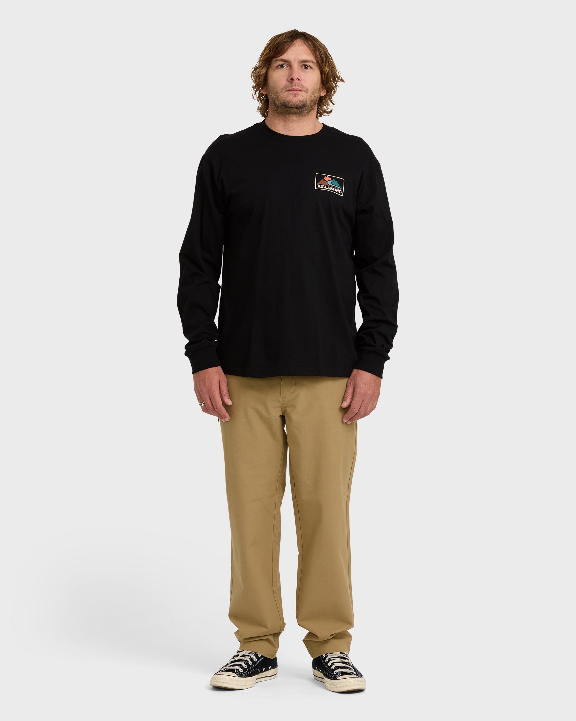A/Div Range Long Sleeve T-Shirt - Black