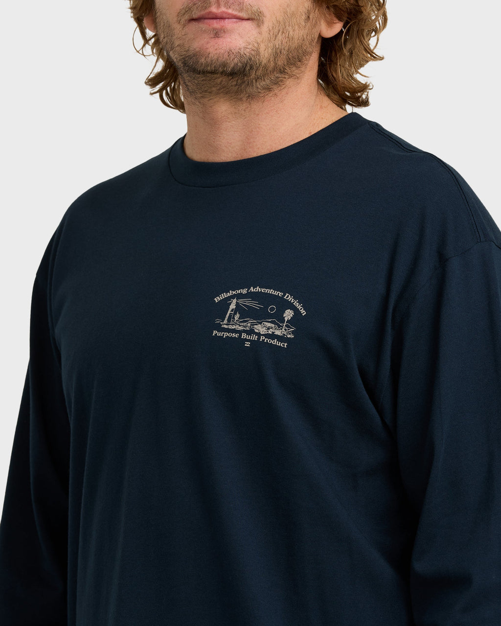 A/Div Scenic Route Long Sleeve T-Shirt - Navy