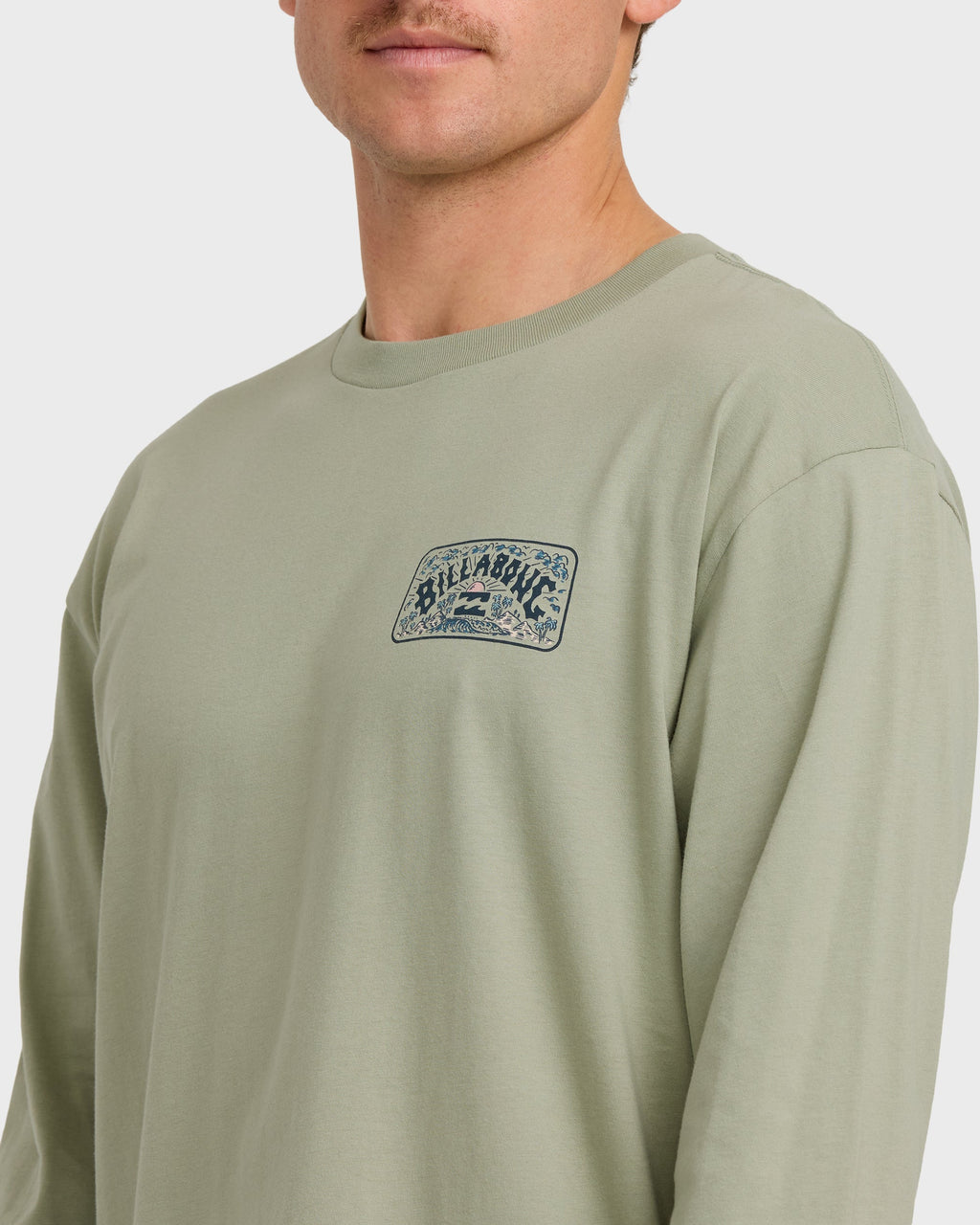A/Div Scenic Arch Long Sleeve T-Shirt - Seagrass