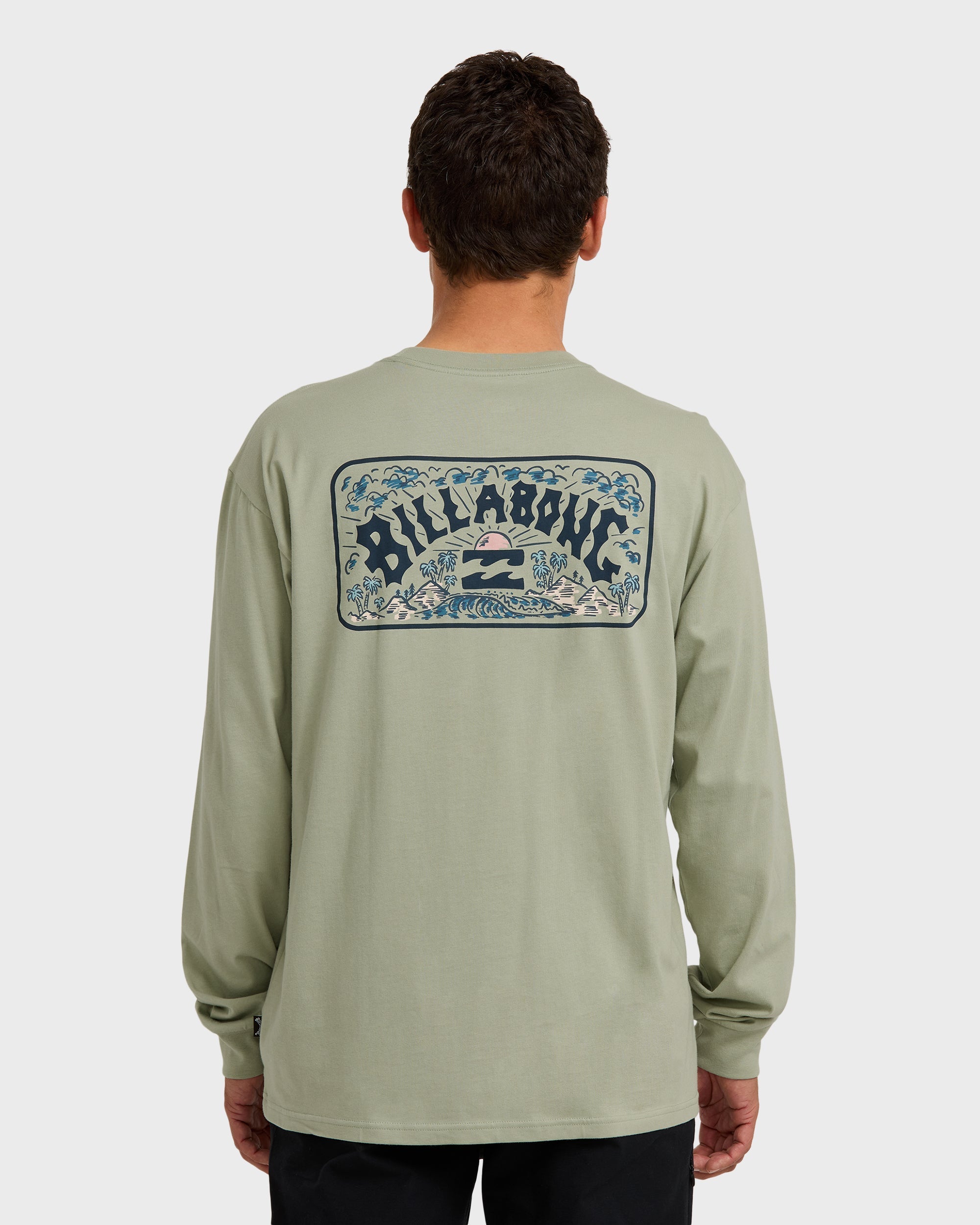 A/Div Scenic Arch Long Sleeve T-Shirt - Seagrass