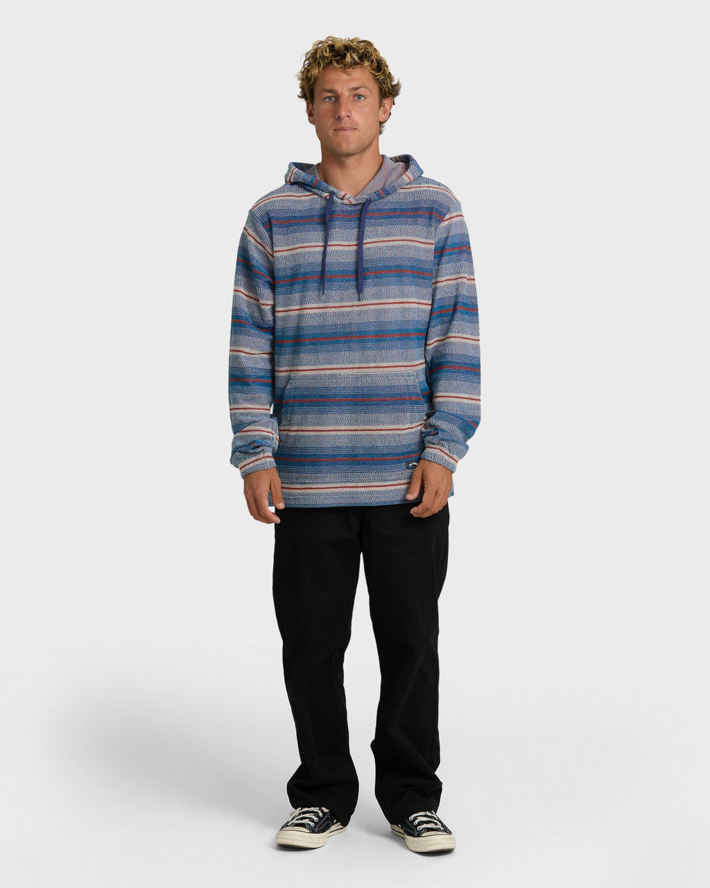 Flecker Diego YD Pullover Hoodie - Dark Denim