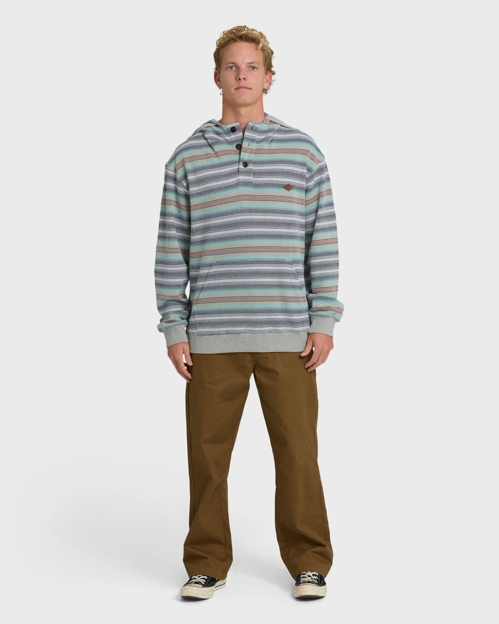 Rancho Pullover YD Pullover Hoodie - Heather Gray