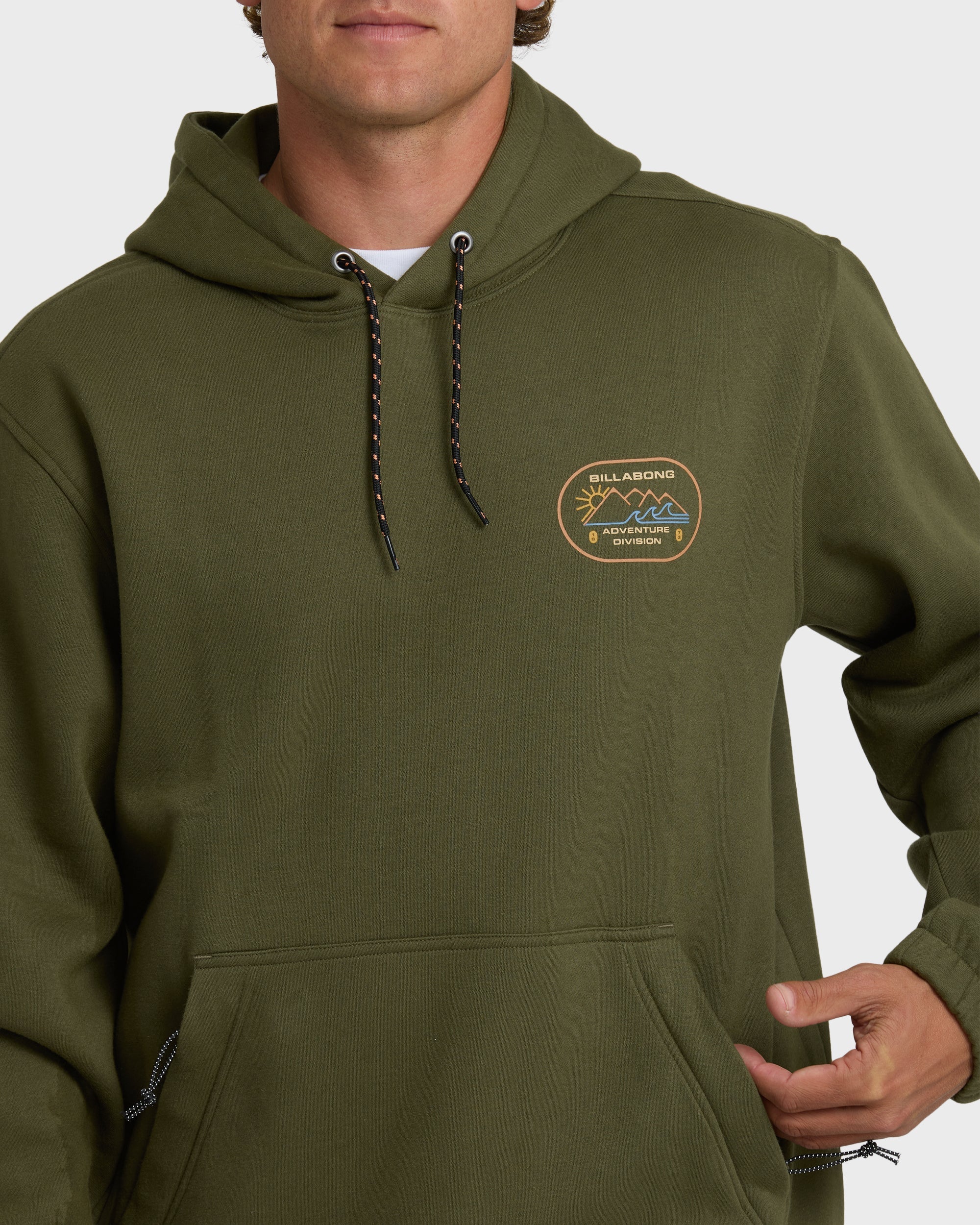 A/Div Compass Pullover Hoodie - Winter Moss