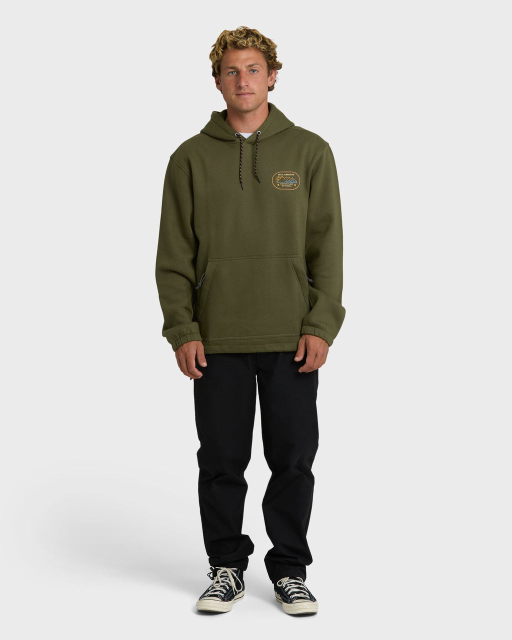 A/Div Compass Pullover Hoodie - Winter Moss