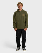 A/Div Compass Pullover Hoodie - Winter Moss