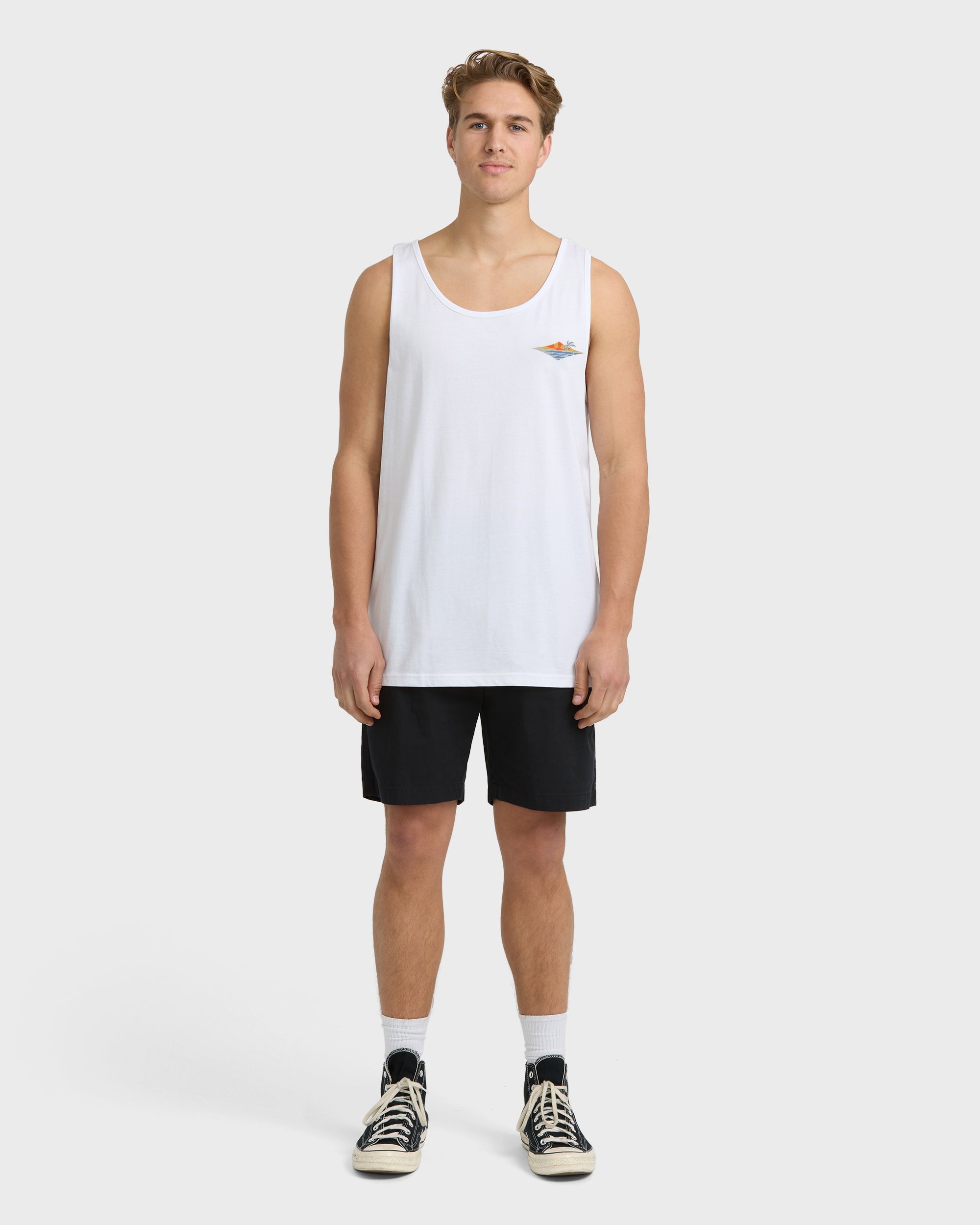 Point Of View Premium Tank - White