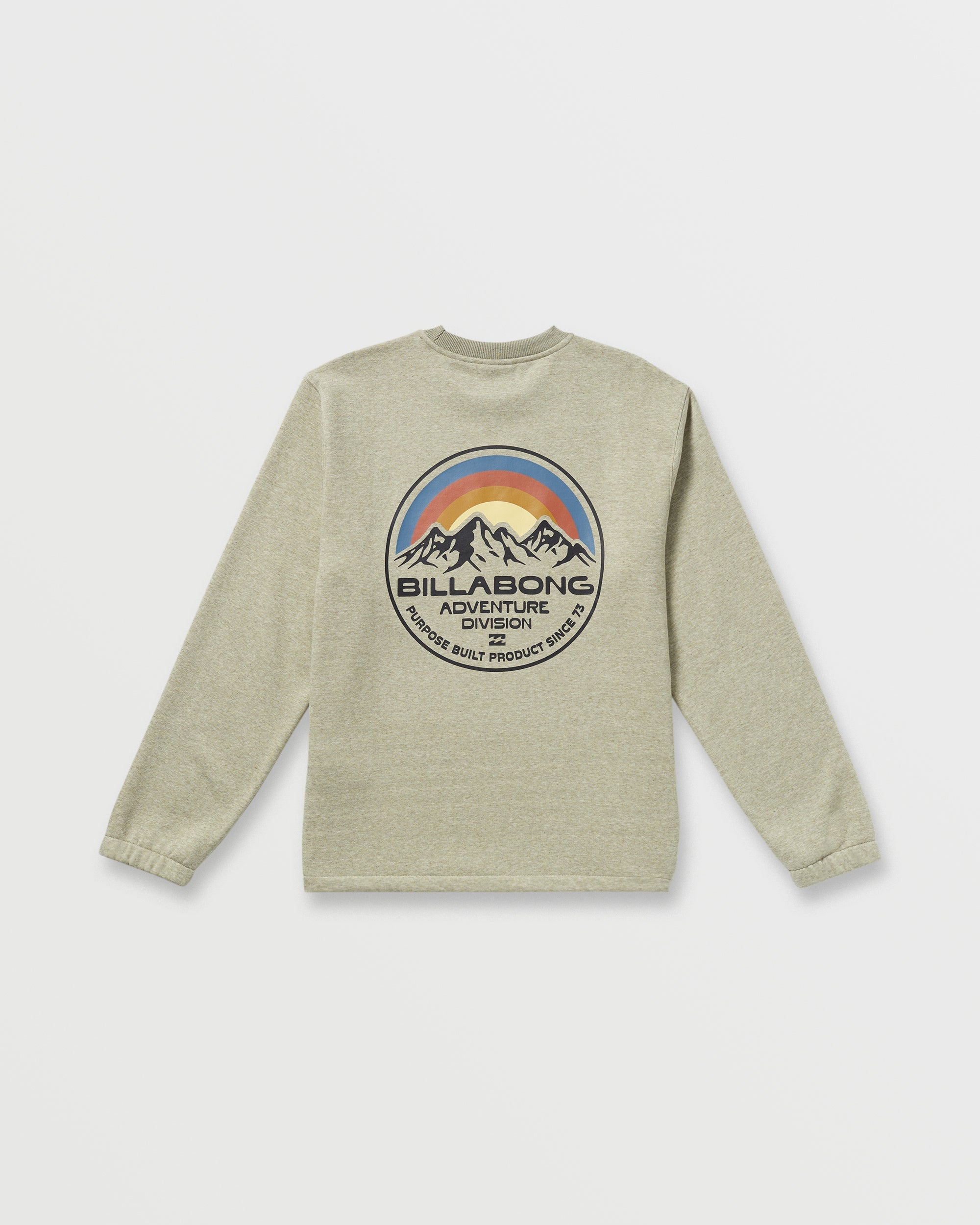 Compass Crew Sweatshirt - Sage Heather