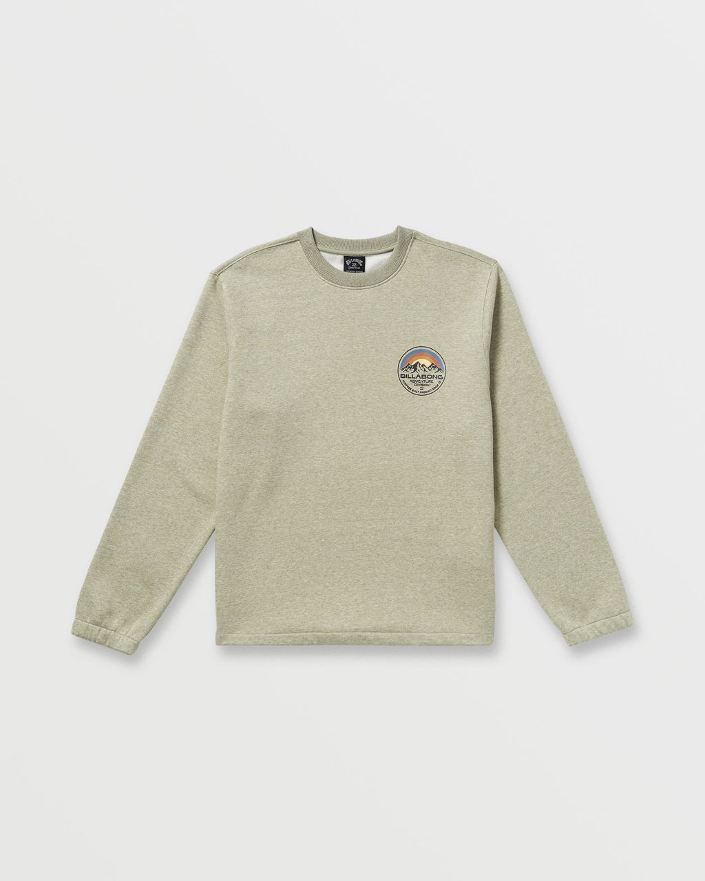 Compass Crew Sweatshirt - Sage Heather