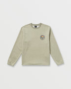 Compass Crew Sweatshirt - Sage Heather