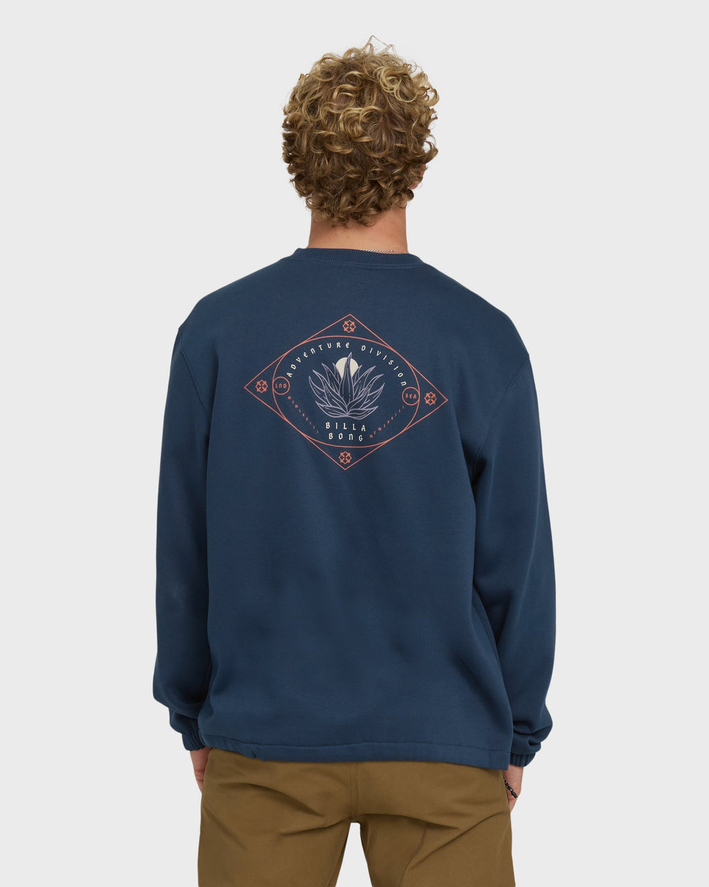 Compass Crewneck Sweatshirt - Dark Blue