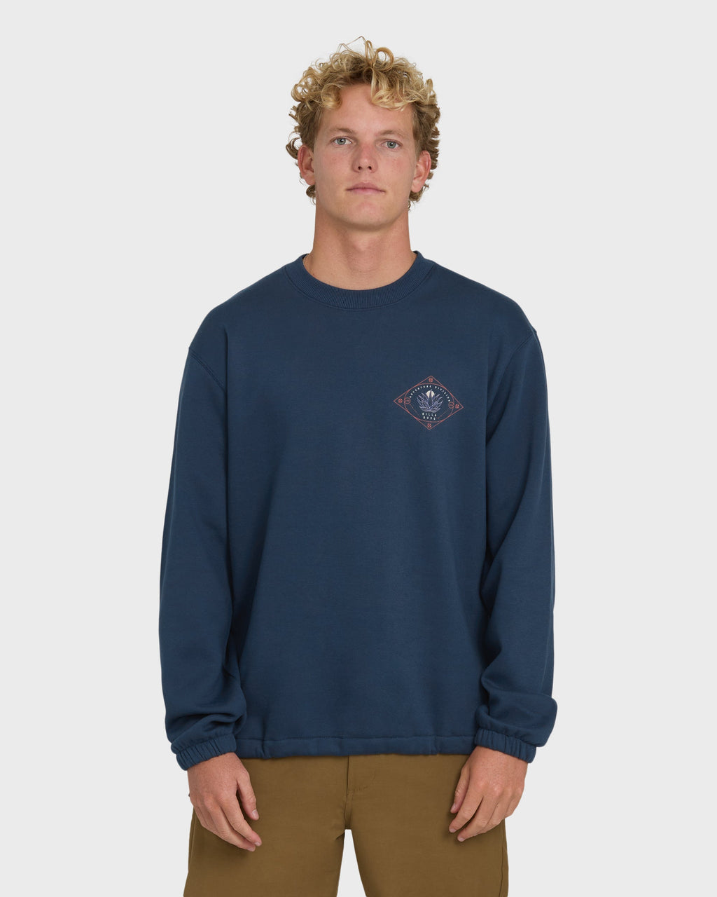 Compass Crewneck Sweatshirt - Dark Blue