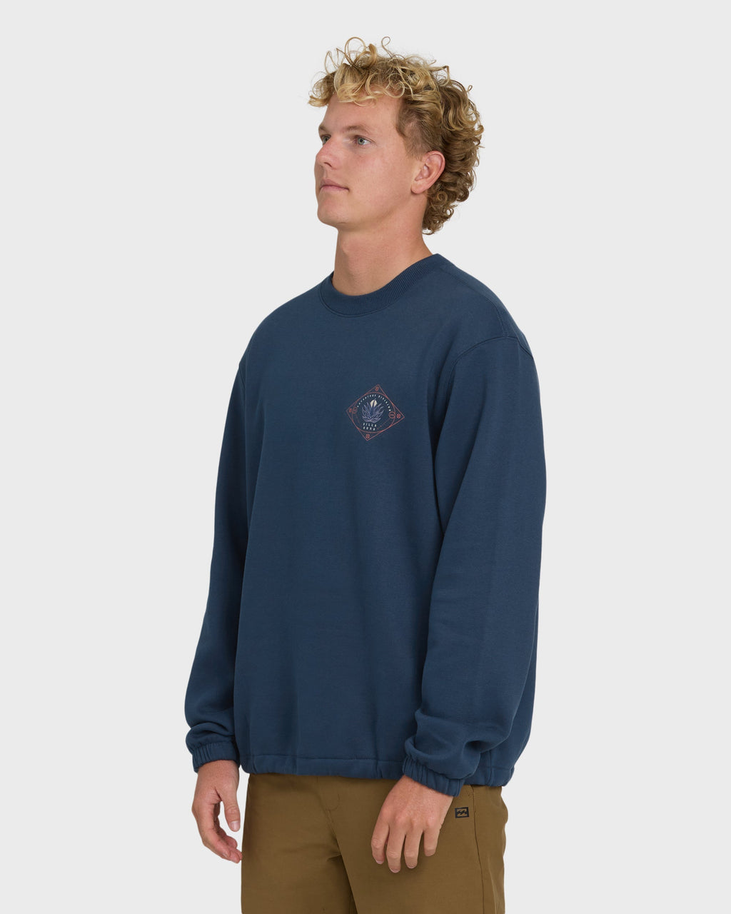 Compass Crewneck Sweatshirt - Dark Blue