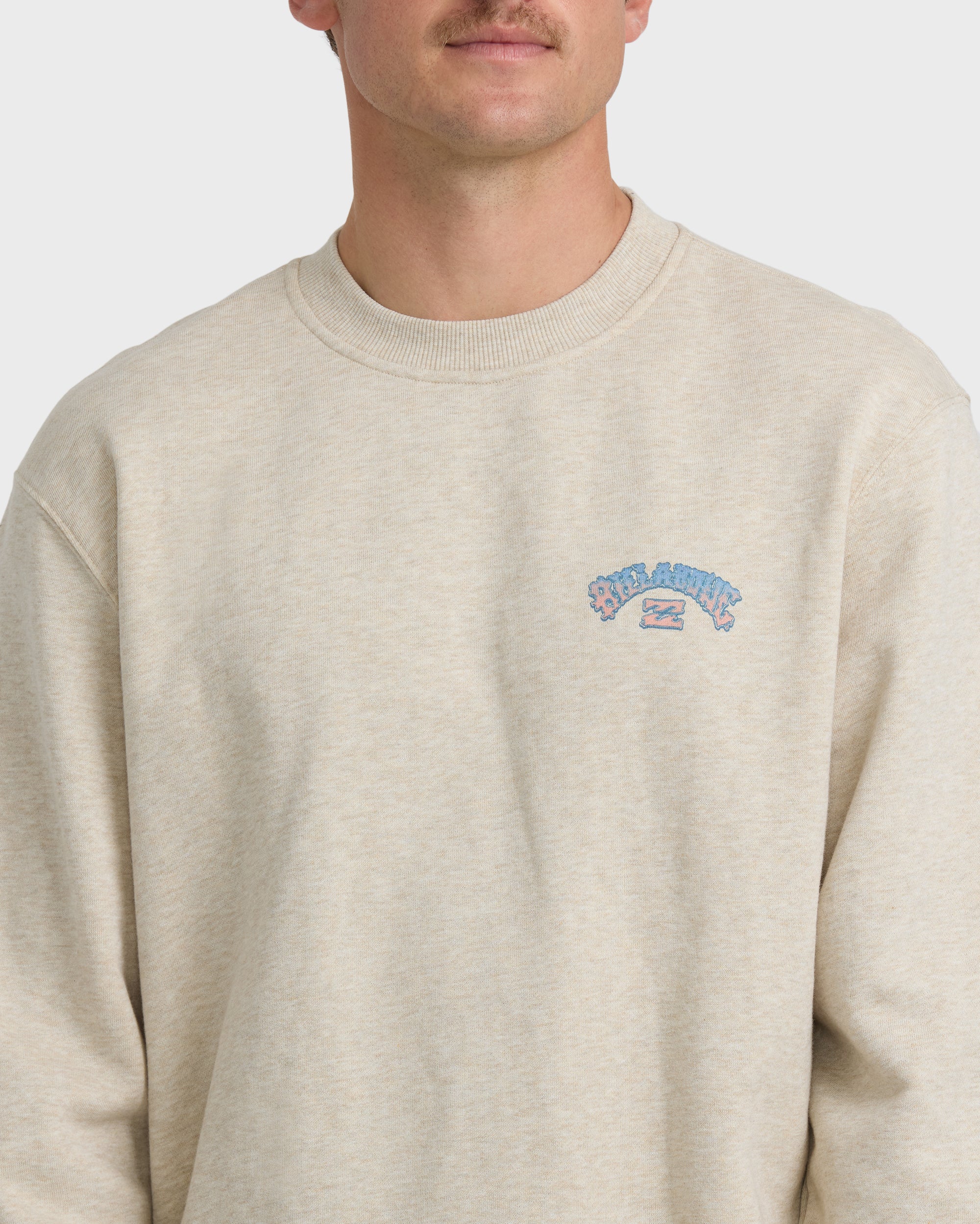 Short Sands Crewneck Sweatshirt - Bone Heather