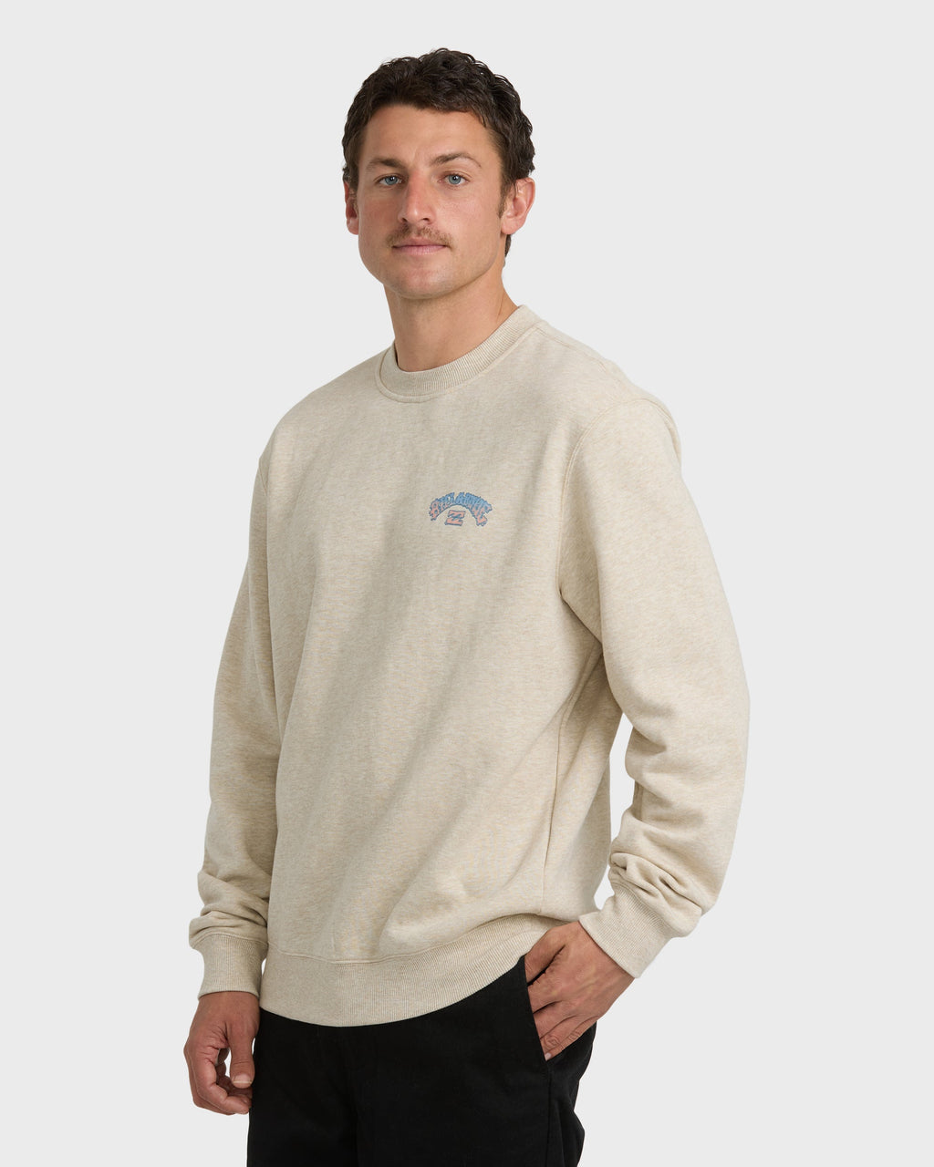 Short Sands Crewneck Sweatshirt - Bone Heather
