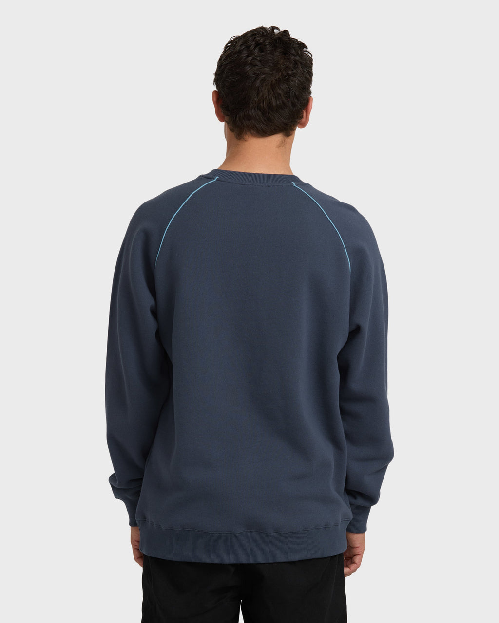 Bio Fleece Crewneck Sweatshirt - Vintage Navy