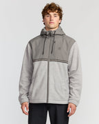 Boundary Lite Zip Sweatshirt - Gray Heather
