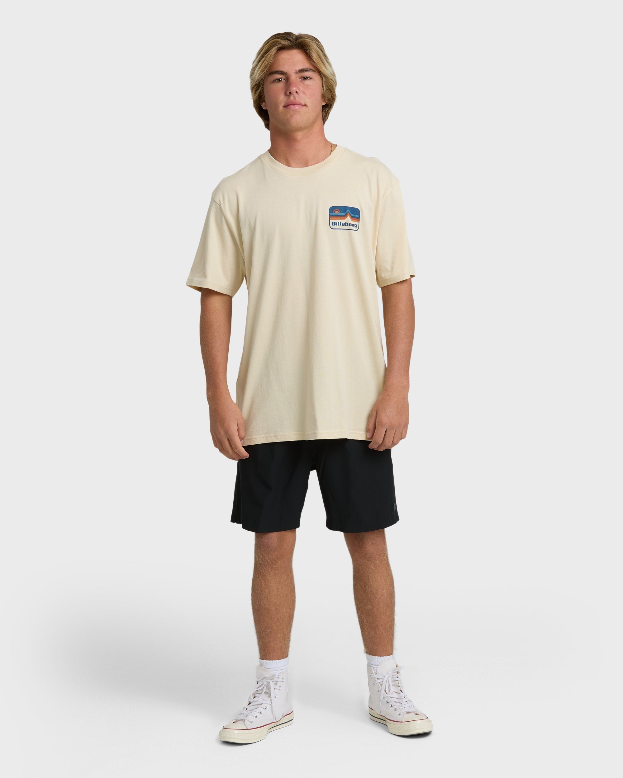 Range Adiv Premium Short Sleeve T-Shirt - Oatmeal