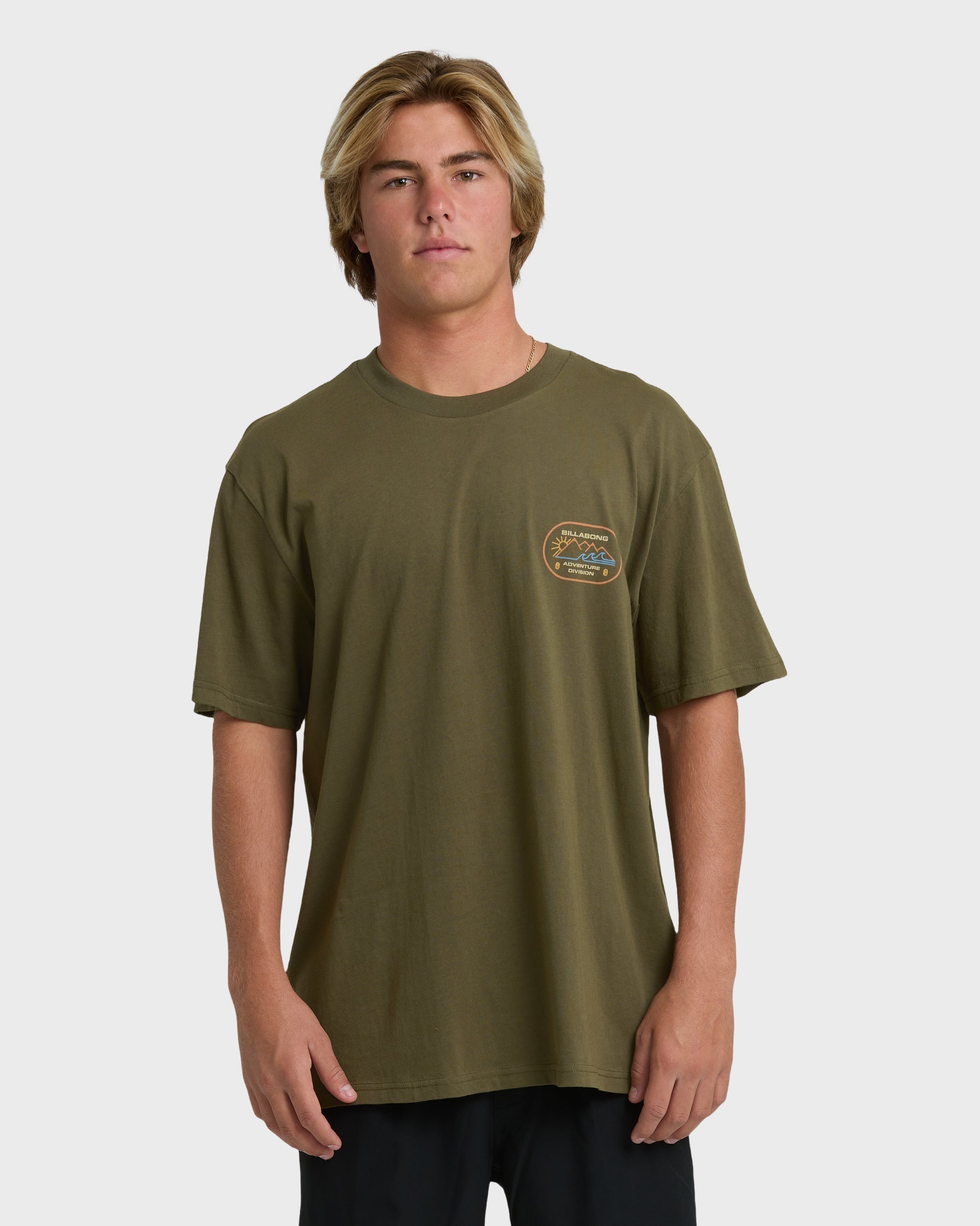 Andes Adiv Premium Short Sleeve T-Shirt - Winter Moss