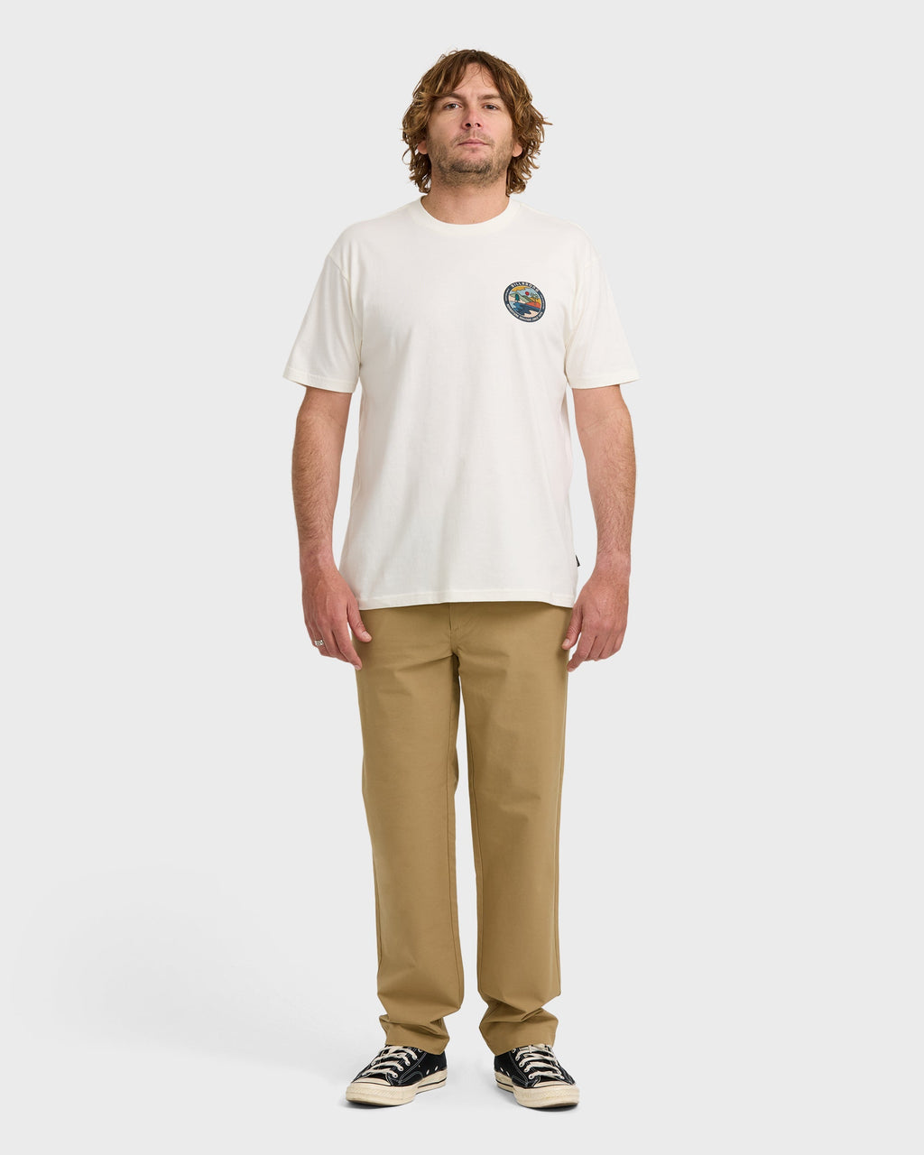 A/Div Rockies Short Sleeve T-Shirt - Off White