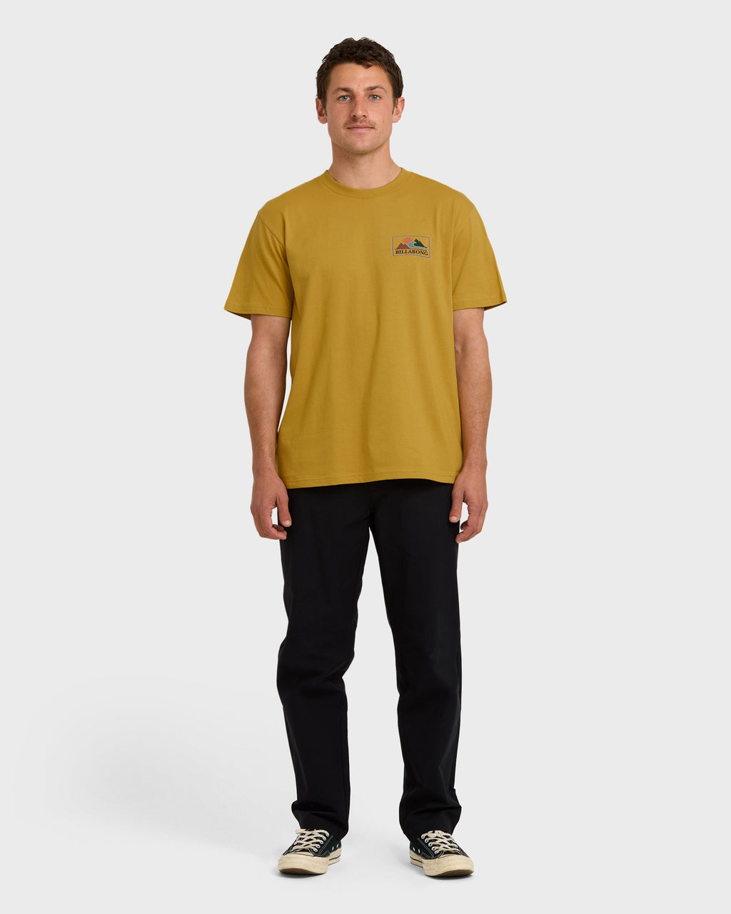A/Div Range Premium Short Sleeve T-Shirt - Mustard