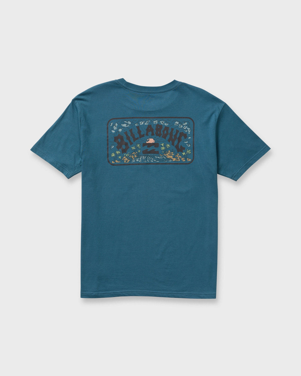 A/Div Scenic Arch Short Sleeve T-Shirt - Real Teal