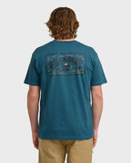 A/Div Scenic Arch Short Sleeve T-Shirt - Real Teal