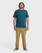 A/Div Scenic Arch Short Sleeve T-Shirt - Real Teal