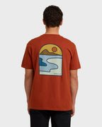A/Div Sundown Short Sleeve T-Shirt - Brick