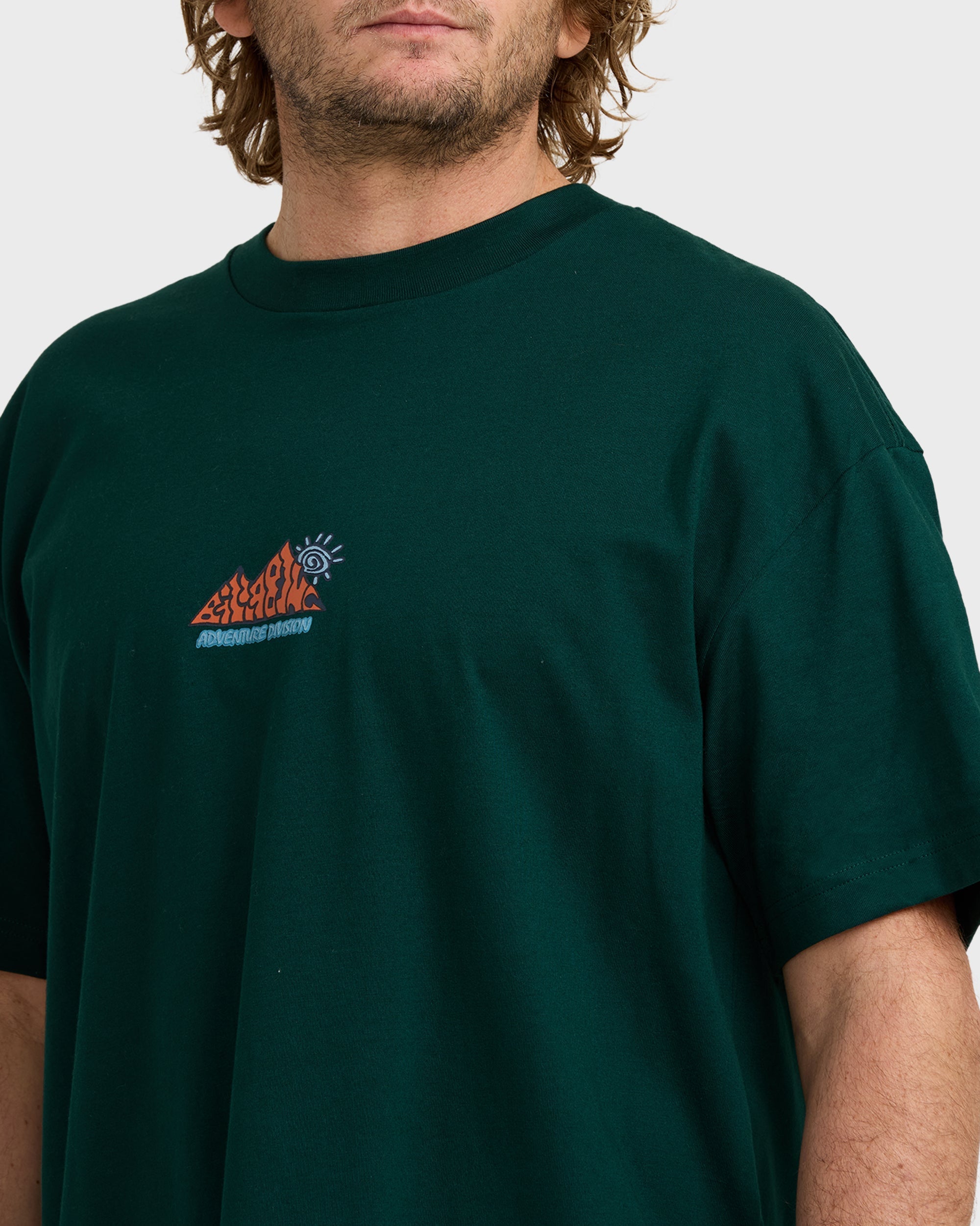 A/Div Reach The Peak OG Short Sleeve T-Shirt - Spruce Green