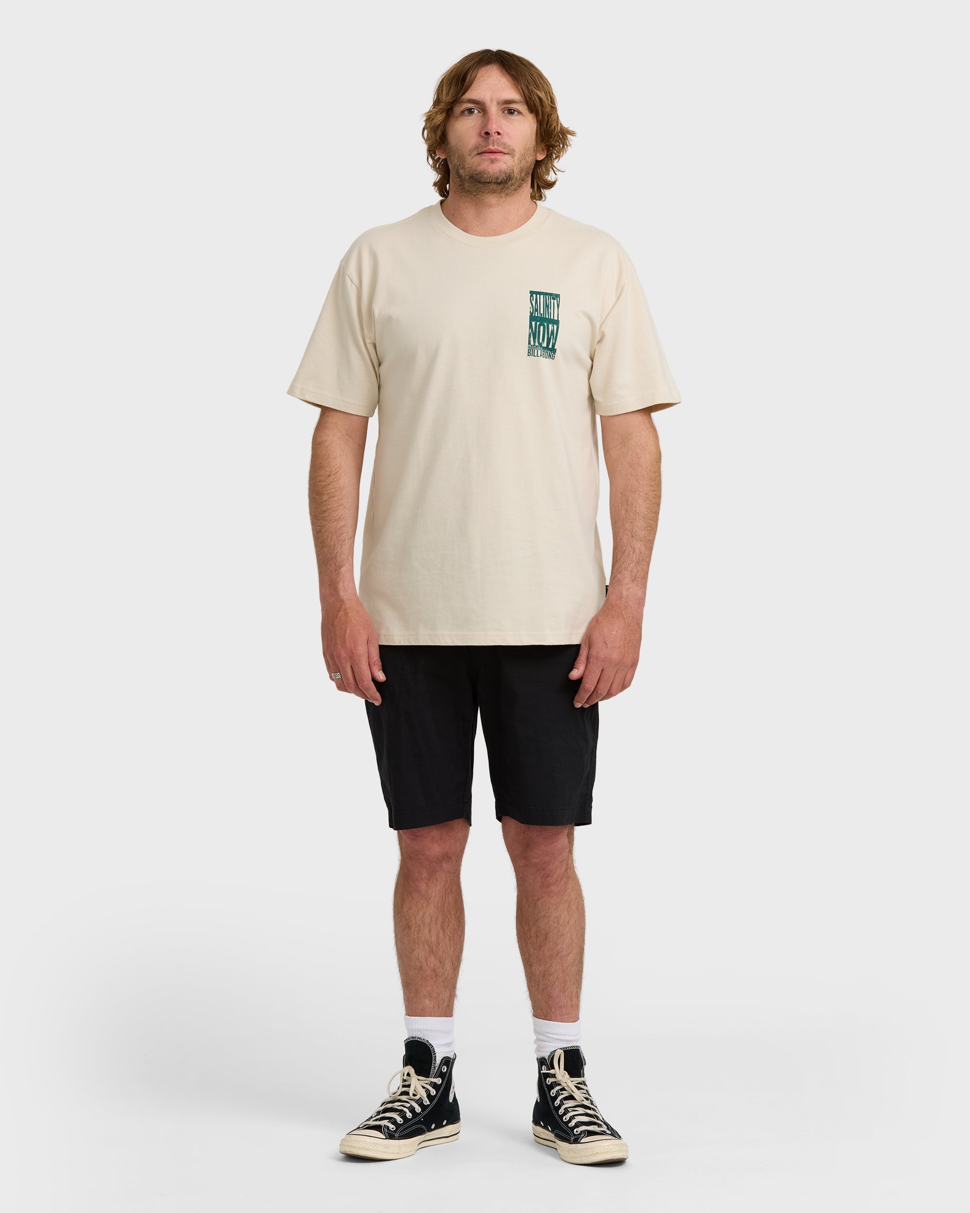 Salinity Now Regular Short Sleeve T-Shirt - Chino