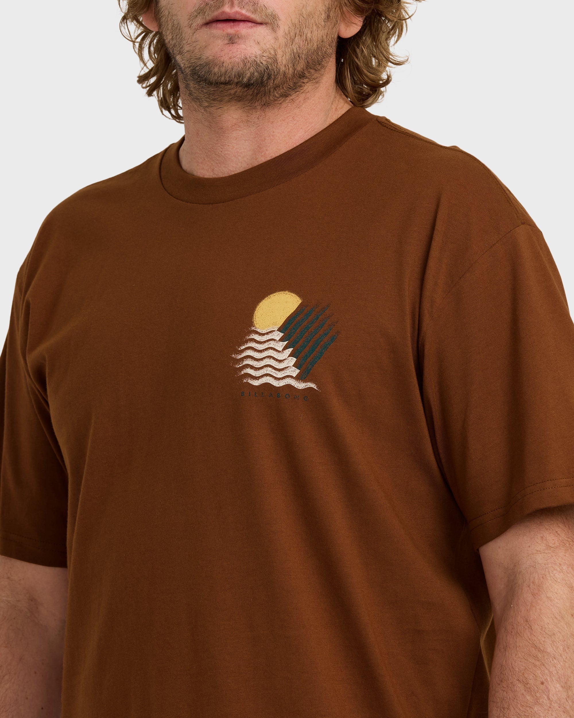 Canyons Regular Short Sleeve T-Shirt - Rust