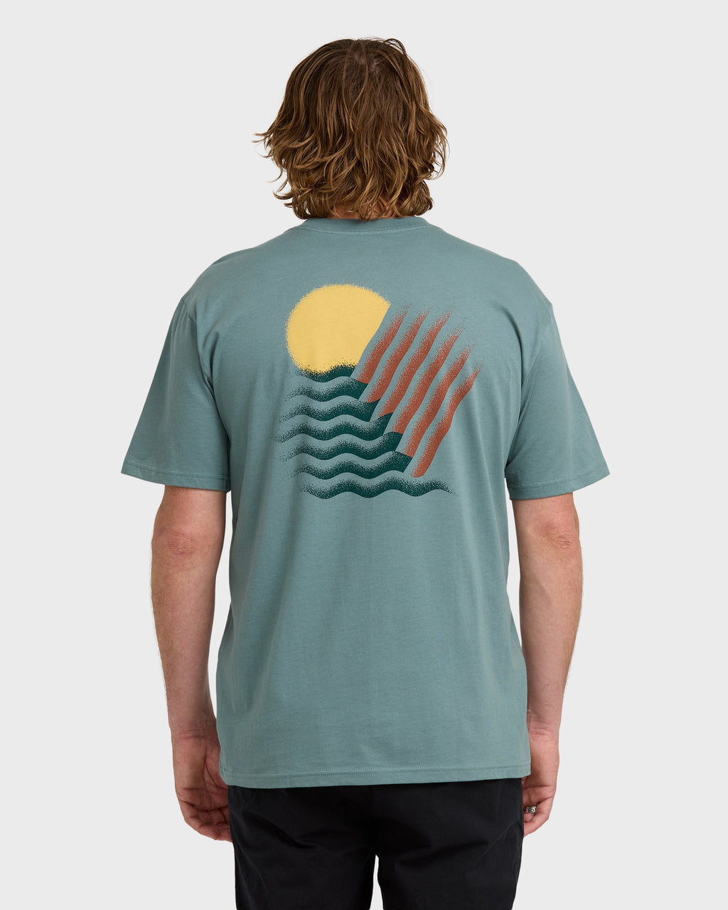 Canyons Regular Short Sleeve T-Shirt - Sea Blue