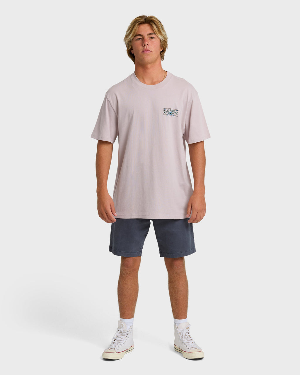 Heritage Arch Premium Short Sleeve T-Shirt - Dusty Purple