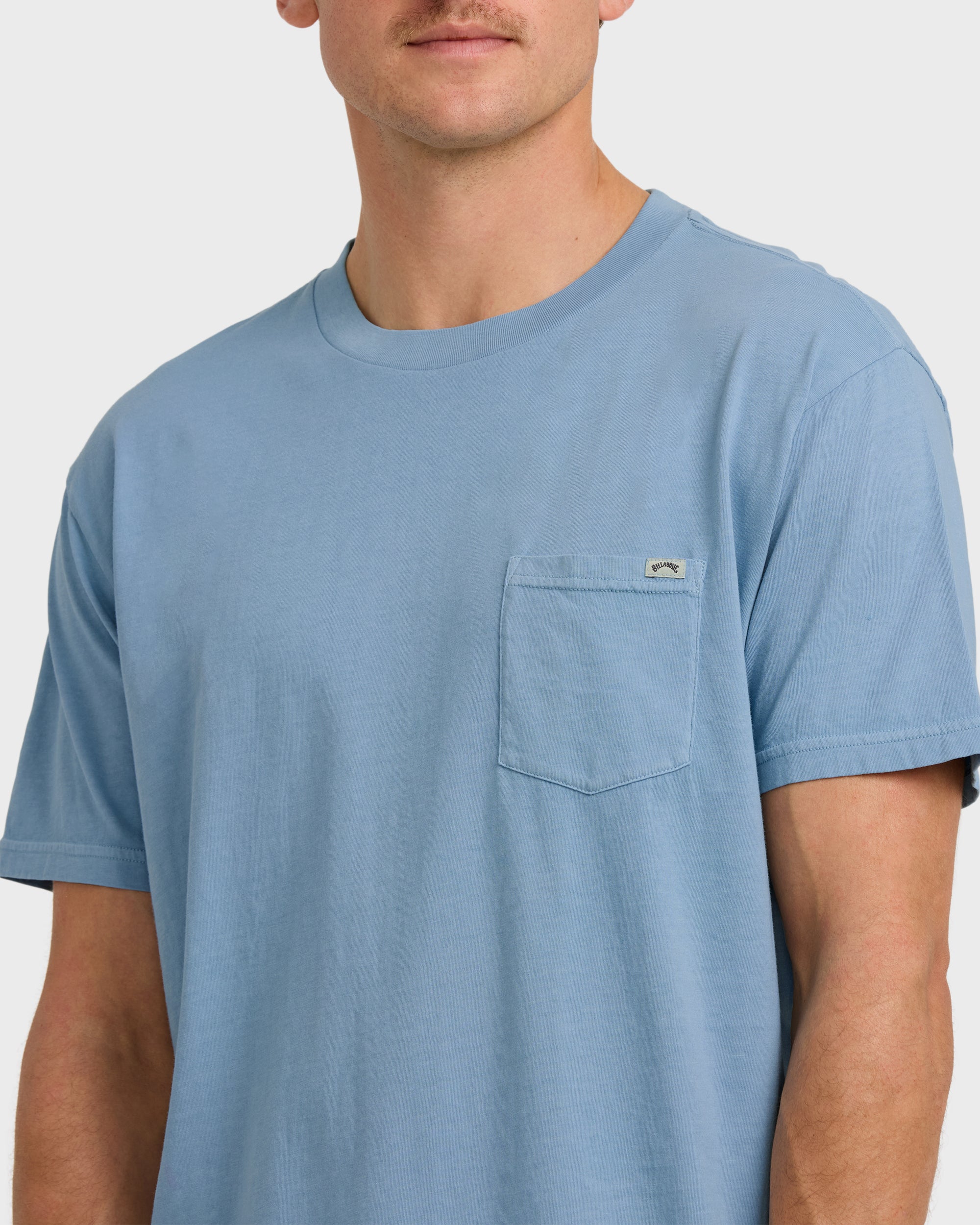 Essential Premium Wave Wash T-Shirt - Denim