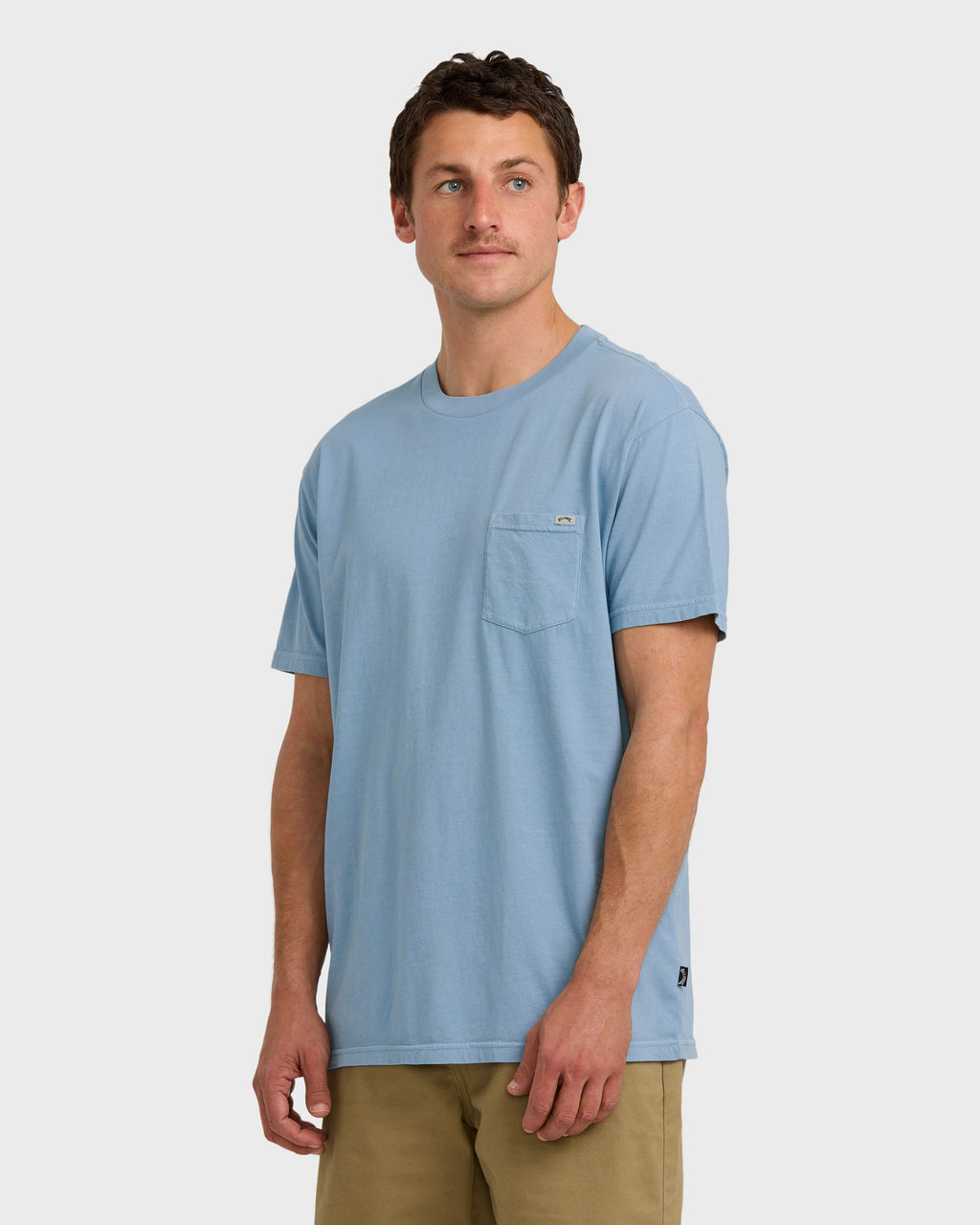 Essential Premium Wave Wash T-Shirt - Denim