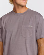 Essential Premium Wave Wash T-Shirt - Grey Violet