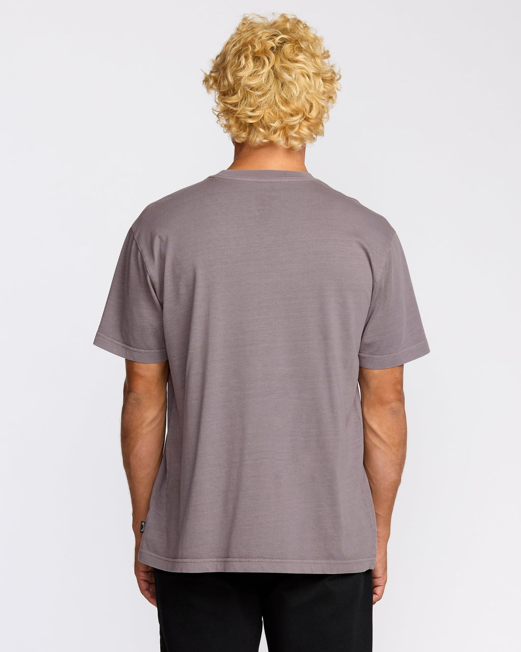 Essential Premium Wave Wash T-Shirt - Grey Violet