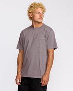 Essential Premium Wave Wash T-Shirt - Grey Violet