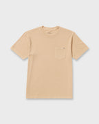 Essential Premium Wave Wash T-Shirt - Light Khaki