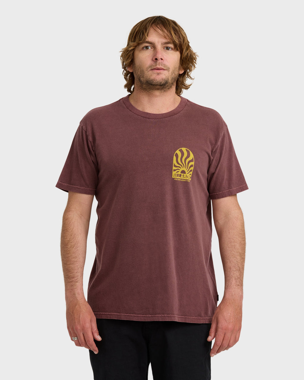 Sun Rays Premium Ww Short Sleeve T-Shirt - Plum