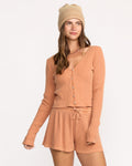 Paxton Long Sleeve Top - Sunburnt