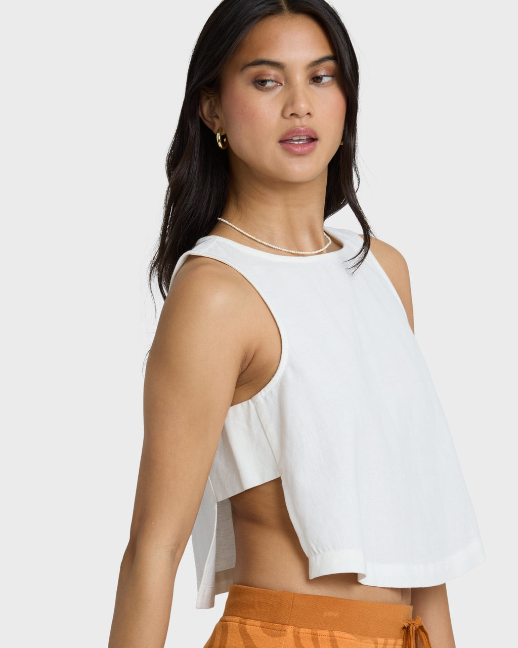 So Breezy Tank - Salt Crystal