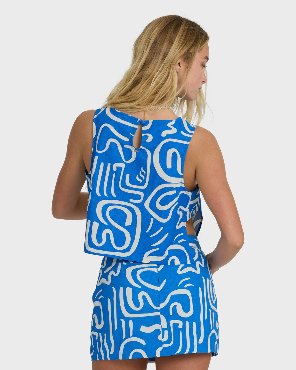 So Breezy Tank - True Blue