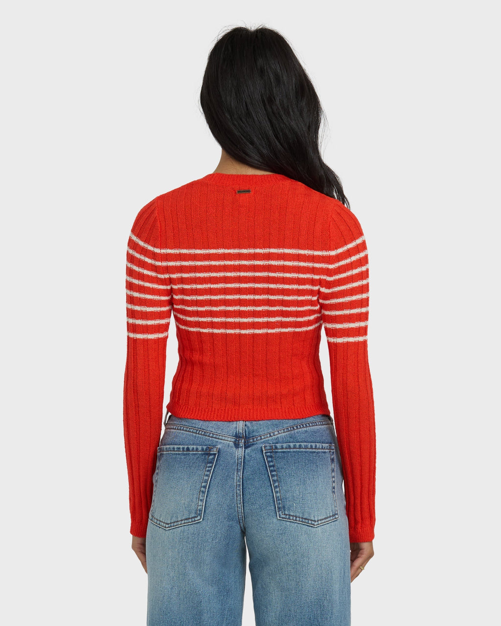 Clare Sweater - Red Aloha